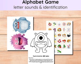 Fine Motor Phonics Game | Alphabet Recognition & Sounds