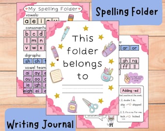 Spelling Folder/Writing Journal