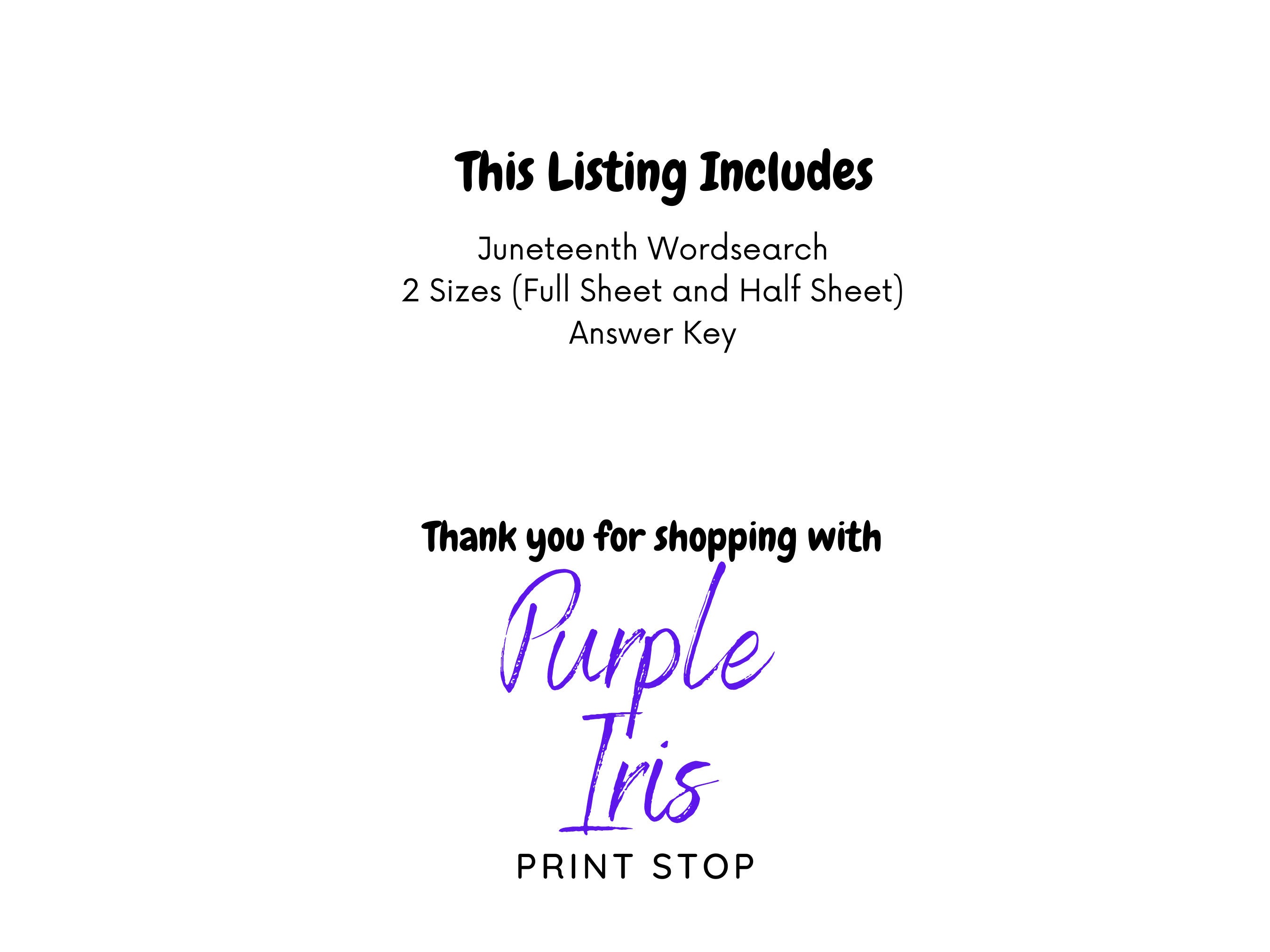 Word Search Printable Activity Black History Etsy