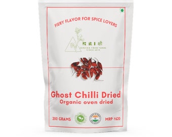 Worlds Hottest Chili  | Ghost Chili | Indian King Chilli | Bhoot Jolokia | Free Delivery | Dehydrated