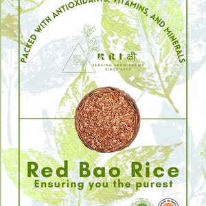 Arroz Rojo Bao Exótico, Arroz Integral Exótico y Nutritivo / Perfecto para Comidas Saludables: Ofertas especiales y envío gratis incluidos