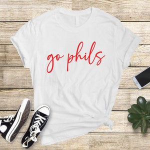 Go Phils T-Shirt | Phillies Tee | Philadelphia Phillies Shirt