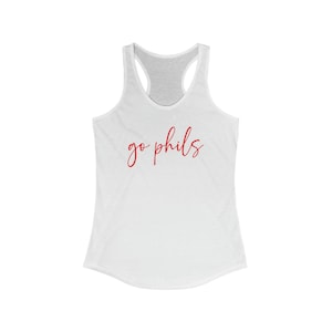 Go Phils Tank Top | Phillies Women&#39;s Tank | Philadelphia Phillies Shirt