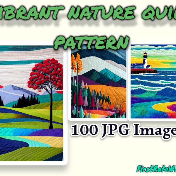 Nature Themed Quilt Patterns Etsy