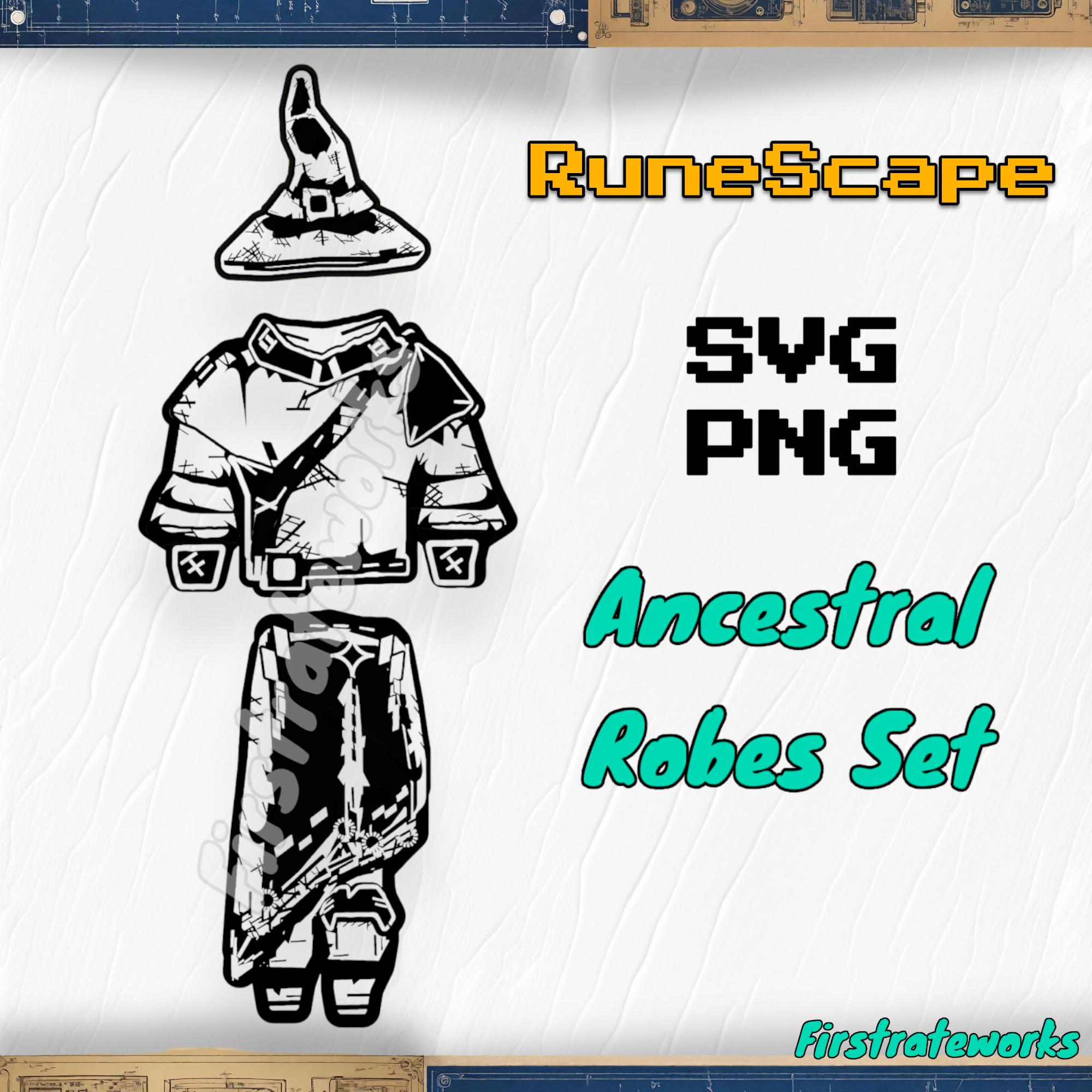 OSRS Armor Set SVG and PNG Files - Ancestral Robes - Old School ...