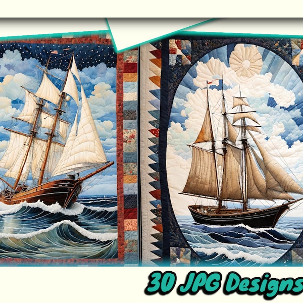Sailboat Quilt Pattern Etsy