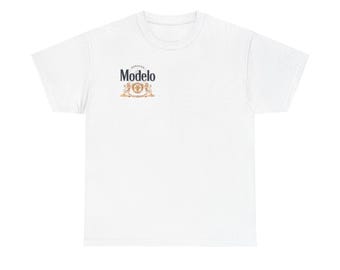 Camiseta con el logotipo de la cerveza Modelo / Camiseta gráfica de la marca de cerveza
