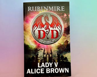 Rubinmire: Dragons of Dragonose Book 5 | SIGNED Paperback & Character Stickers