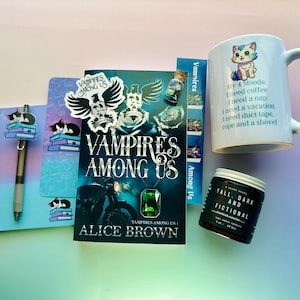 Date Night with a Book (Vampires Among Us) | Special Edition Signed Paperback Urban Paranormal Dark Romance Book Box Gift Set for Readers