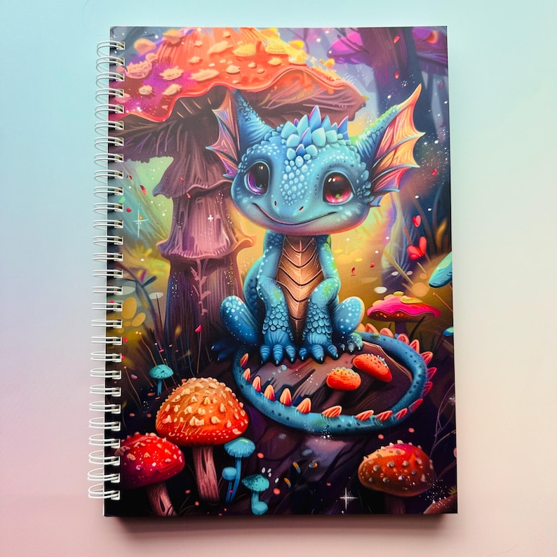 Celestial Fantasy Spiral Notebook for Journaling Enthusiasts (7 X 10 ...