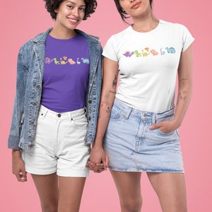 Rainbow Dinosaur - Unisex classic tee