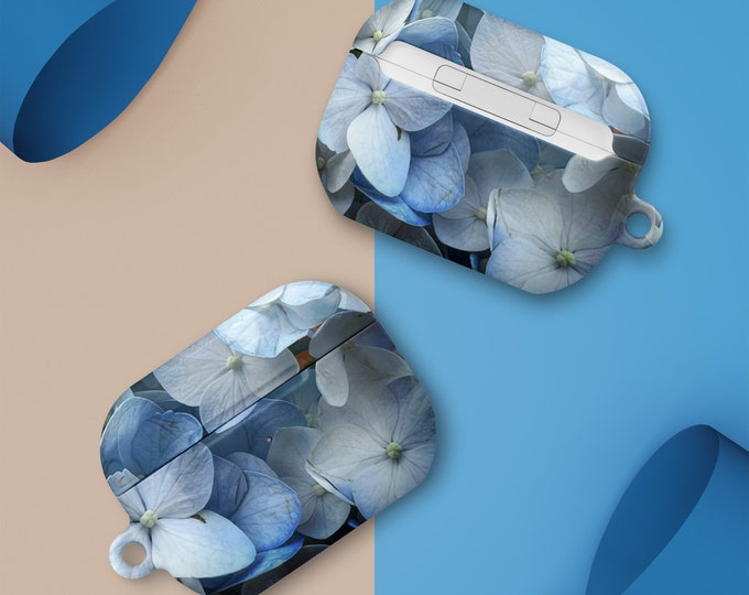 Blue Hydrangea AirPods® Case
