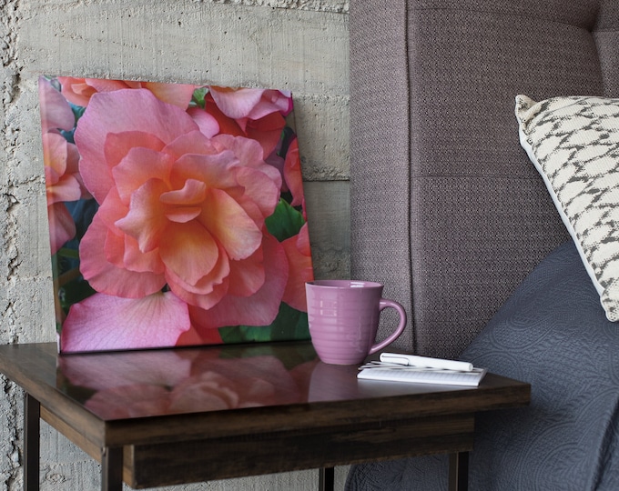 Begonia Photograph — Canvas Print
