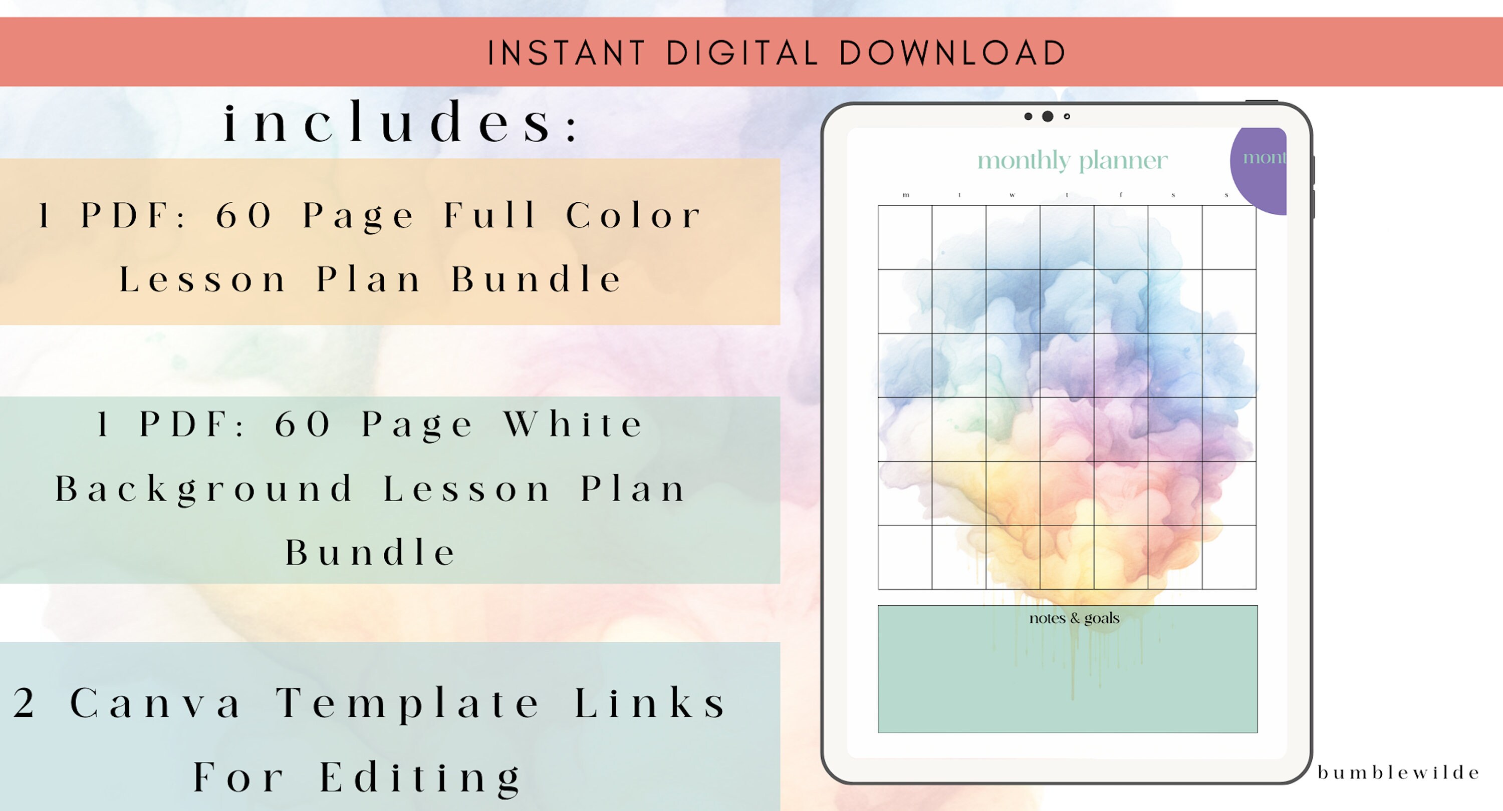 52 Themed Prek Lesson Plan Templates, Weekly Lesson Plan Templates