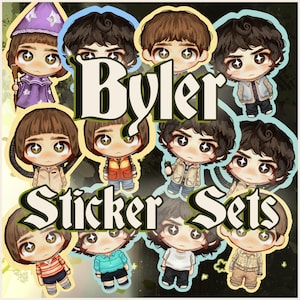 Byler Cleradin Miwi Sticker Set
