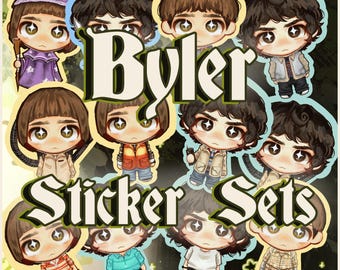Byler Cleradin Miwi Sticker Set