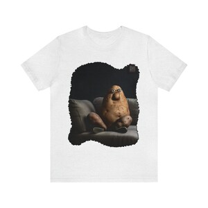 Astonishingly Comfortable Couch Dweller T-Shirt Unisex Jersey Short Sleeve Tee