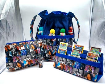 Michael Jackson Bingo Bag USA Tote Mother's Day Mom Grandma Gifts Birthday Bingo Lovers Pulltab Holder