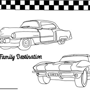 Custom Restaurant Coloring Pages
