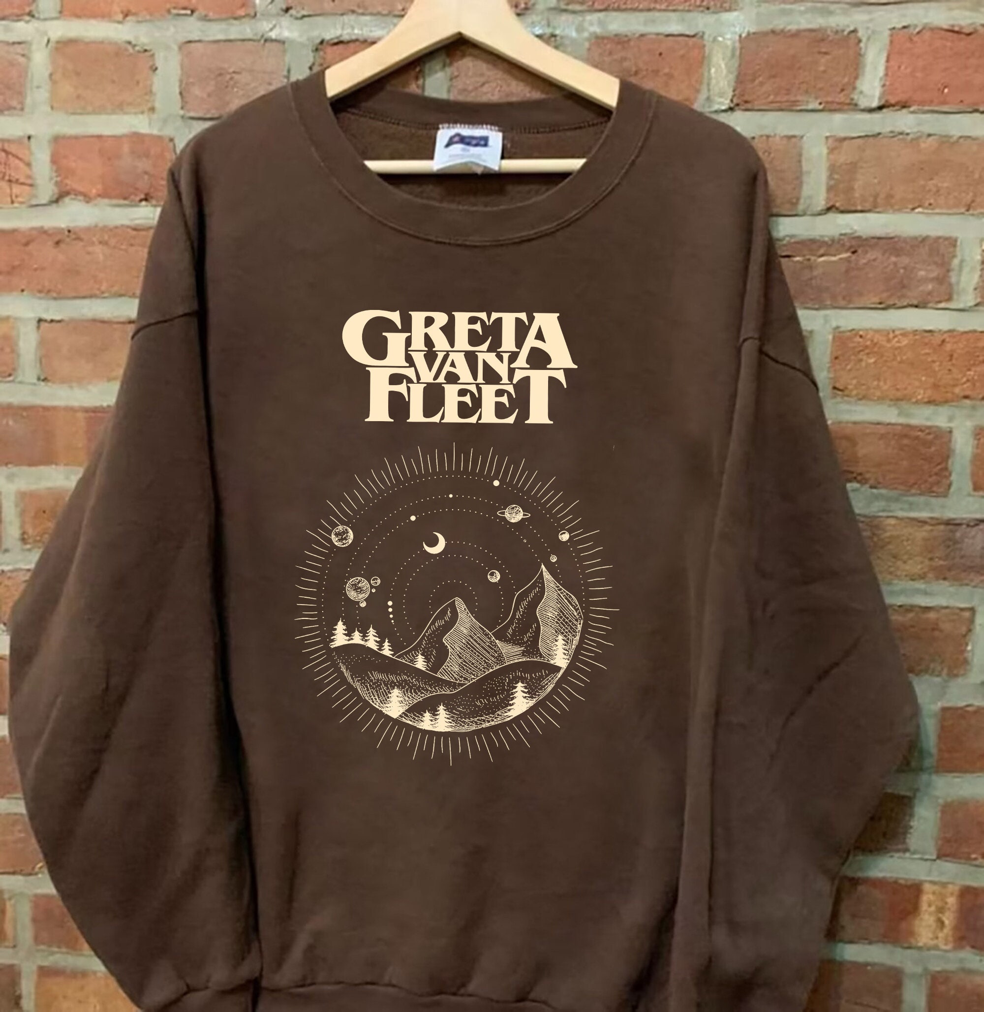 Greta Van Fleet Vintage Rock Band Classic Unisex, Greta Van Fleet World