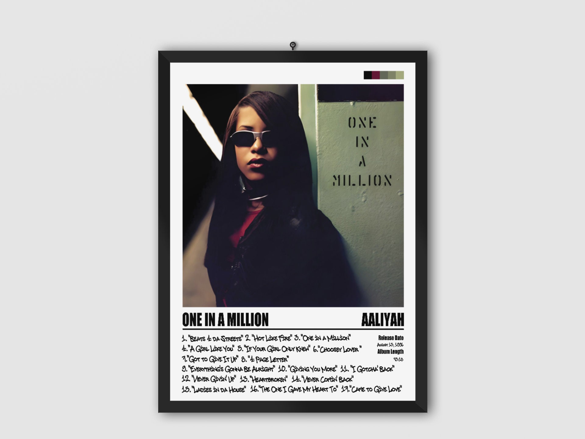 Aaliyah Poster - Etsy
