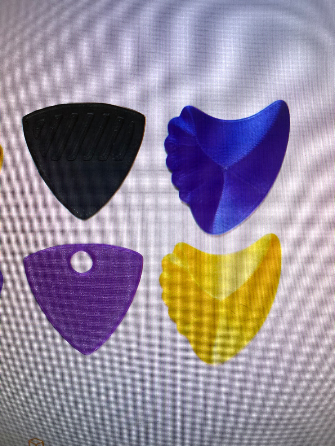 Custom 3d Printed Guitar Picks Etsy