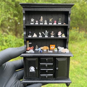 Miniatur Mineralien Sammlung