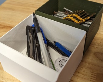 Garage Drawer Organizer (LARGE, WHITE, set of 2)