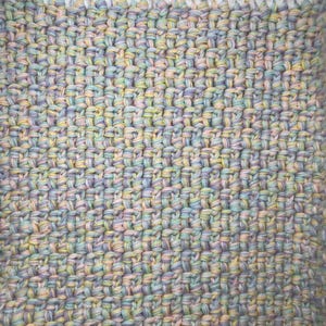 Moss Stitch Multi Strand Blanket image 9