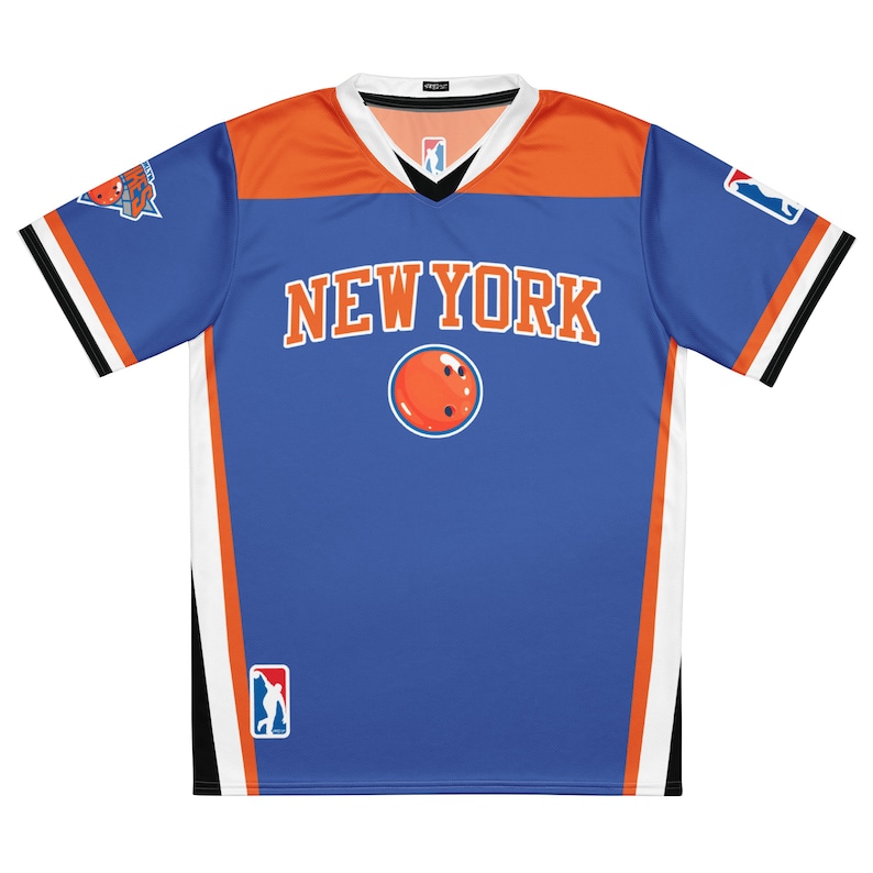 Brooklyn Strikes Team Bowling Jersey Etsy