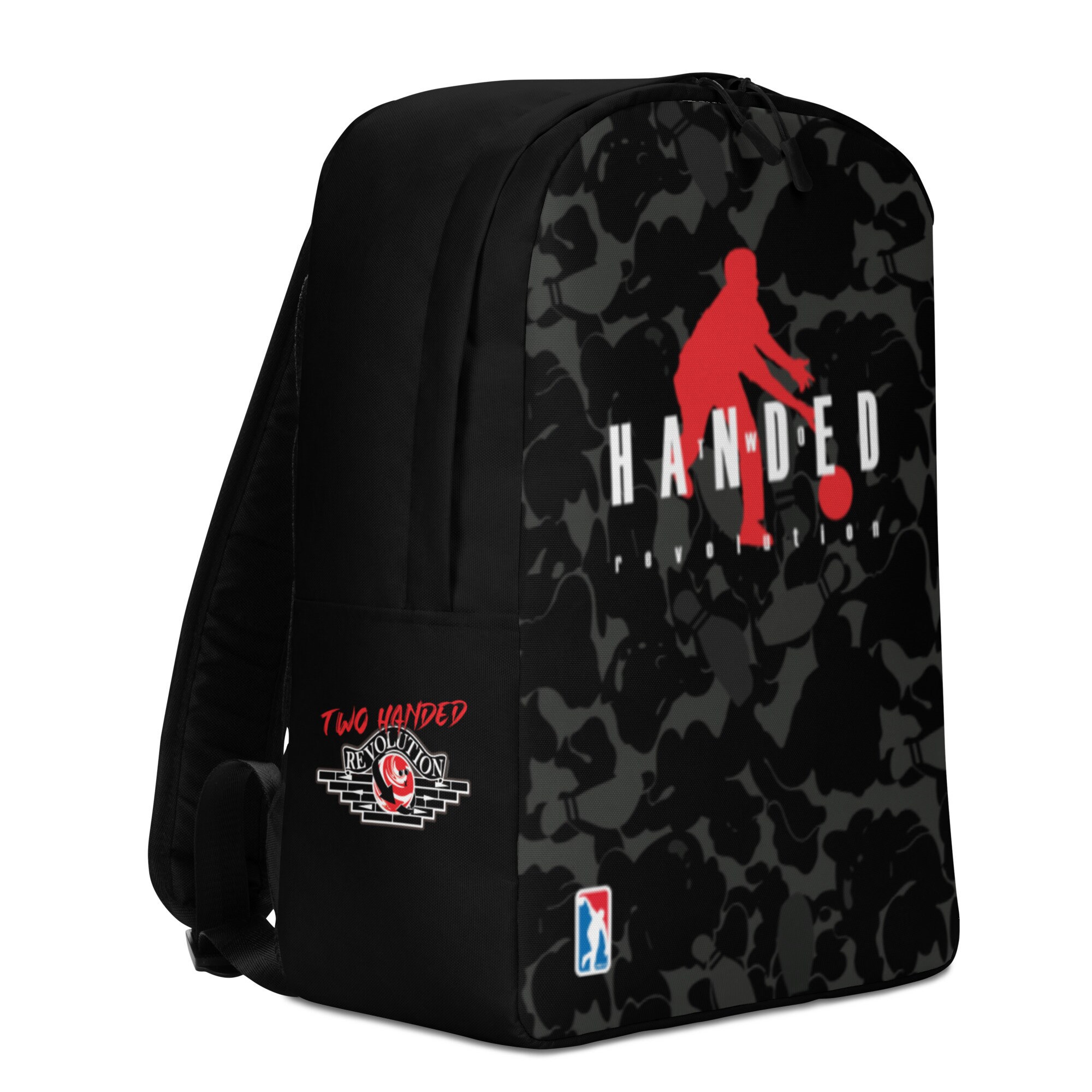 Bowling Print Pattern Backpack