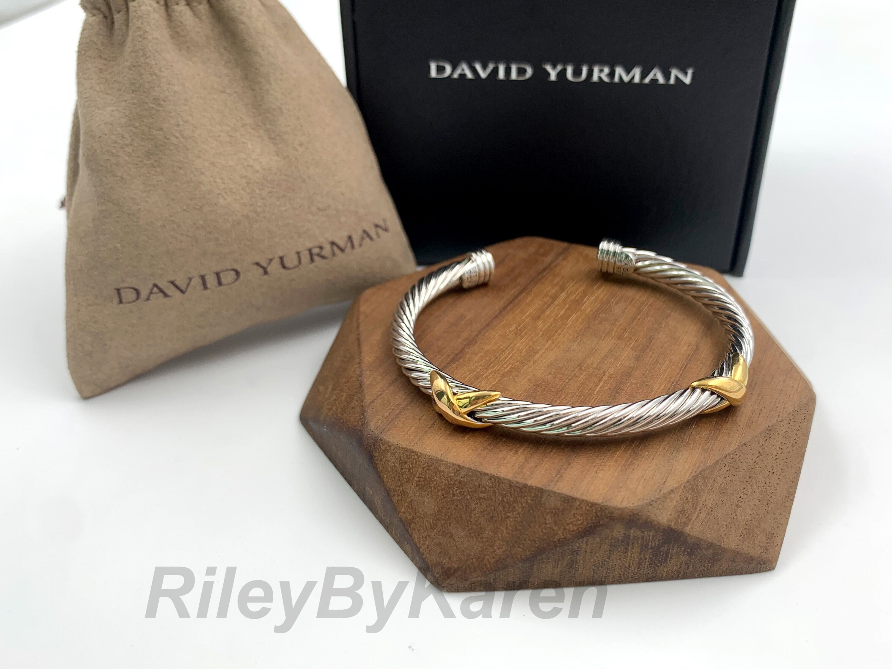 David Yurman Sterling Silver 4mm Cable Bracelet  Farfetch