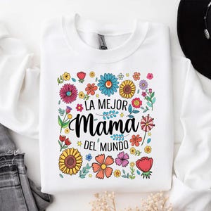Spanish Mothers Day png, Retro Madre PNG sublimation, Floral Mama png design download, Mothers Day png, Mama sublimation png, Retro Mama Png