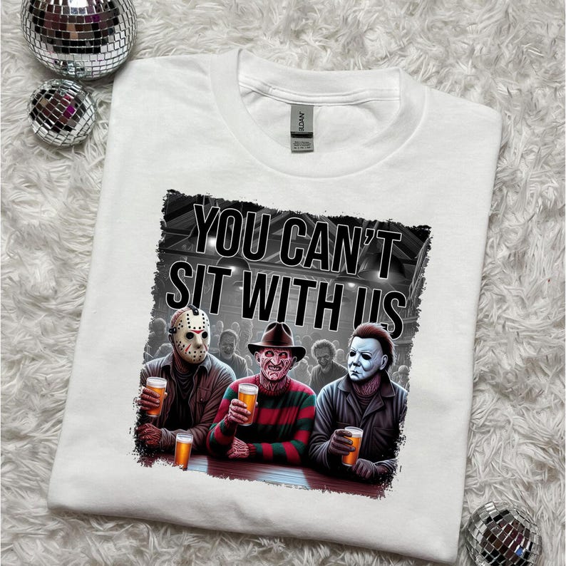 Horror Character Halloween Png, You Cant Sit With Us Png, Halloween ...