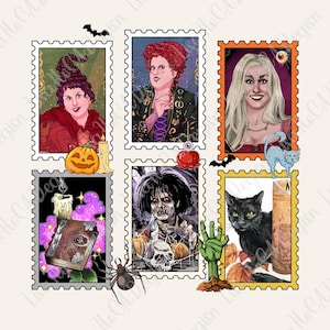 Hocus Pocu PNG, Halloween rétro Png, Sandersonn Sisters Png, Hocuss Pocu Halloween, sorcières Png, Sublimation d'Halloween, cadeau pour fille