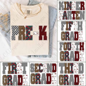 Back to School Bundle PNG, Preppy Teacher First Day of School Shirt Design, Girly Coquette Sublimation, Pink Bow Pre-k 1st/2nd/3rd/4th Grade