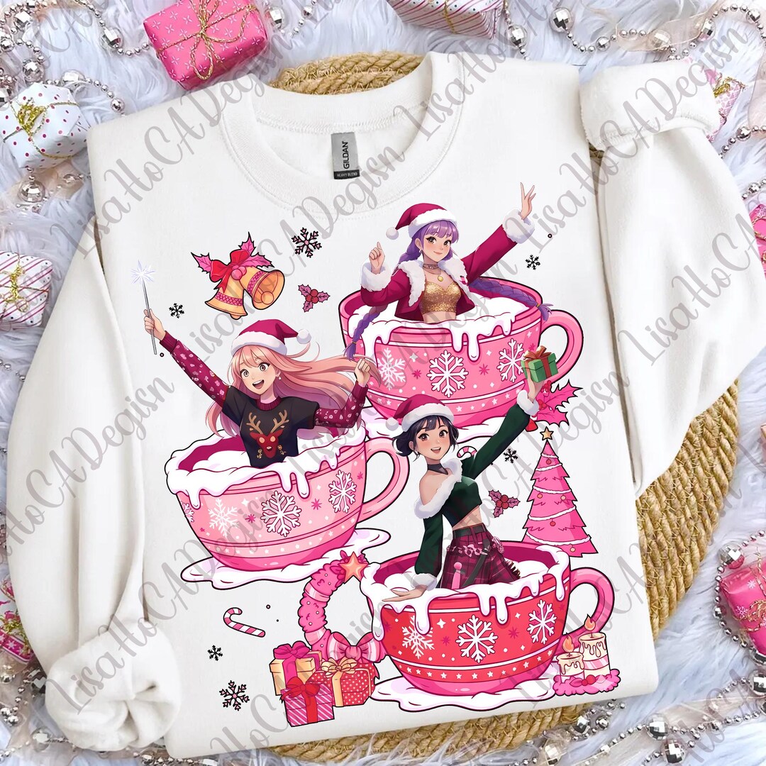 Générique Huntrix Ensemble De Noël K-Kpop D-Demon H-Hunters 2