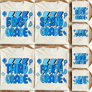 Back to School For Boys Bundle Png, Kindergarten Dude, First Day Of School, Truck For Boy Png, Ready To Crush First/ Second/ Third Grade Png