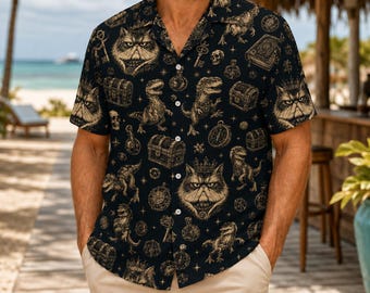 Camiseta de Carl el Explorador de Mazmorras, Camiseta de la Princesa Donut y el Hombre Mongo, Camiseta de Carl el Explorador de Mazmorras, Amante de los Gatos Friki, Merchandising Literario