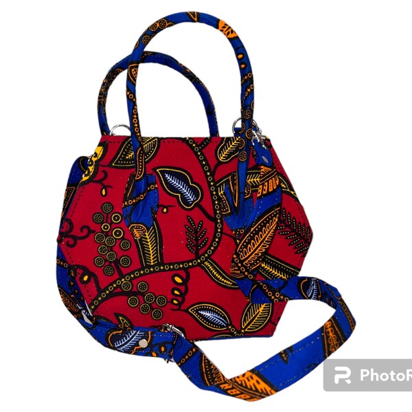 Ankara Splendor: Temi Small Purse African Print Bag