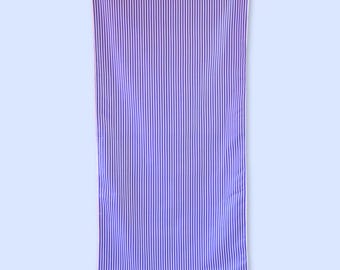 Beach Towel - Quick Dry, Compact & Sand Free - Large (160 x 80cm) - Blue Stripes