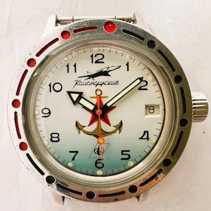 3152 WATCH-VOSTOK-VOSTOK-2416- Russian -AUTOMATIC KOMANDIRSKIE naval aviation