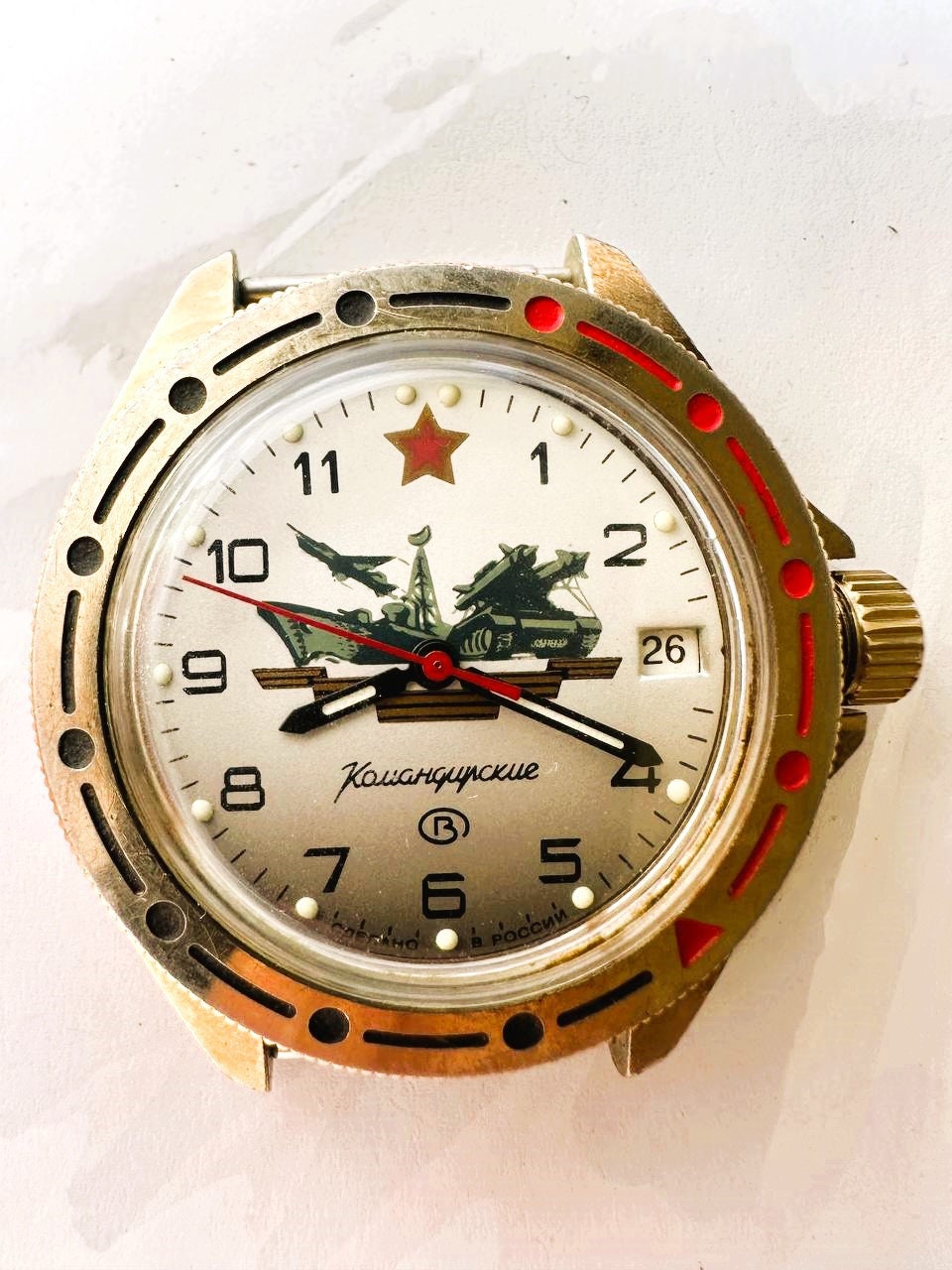 3205 watch - VOSTOK- 2414-komandirskie RUSSIAN ARMY military