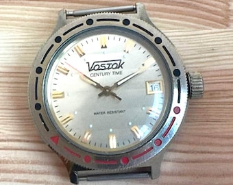 809 WATCH- VOSTOK-WOSTOK- 2416- Russian -AUTOMATIC - AMFIBIa KOMANDIRSKIe
