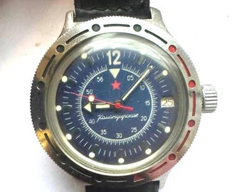 945 Watch Vostok-WOSTOK- 2416A -automatic - AMFIBIA KOMANDIRSKIE antimagnetic UssR -AvIA Pilot