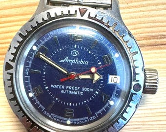 805 WATCH- VOSTOK-WOSTOK- 2416- Russian -AUTOMATIC - AMFIBIa KOMANDIRSKIe