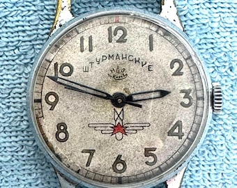 268 Authentic Sturmanskie Gagarin  Vintage watch 1951 USSR