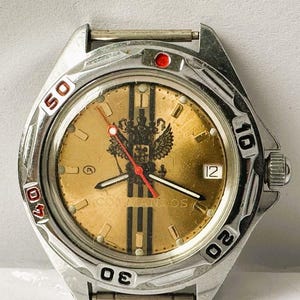 3160 WATCh-VOSTOk-WOSTOk-2427-2416 USSR-RUSSA-AUTOMATIC KOMANDIRSKIe MILITARY