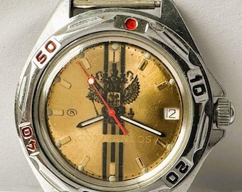 3160 HORLOGE-VOSTOk-WOSTOk-2427-2416 USSR-RUSSA-AUTOMATISCHE KOMANDIRSKI MILITAIRE