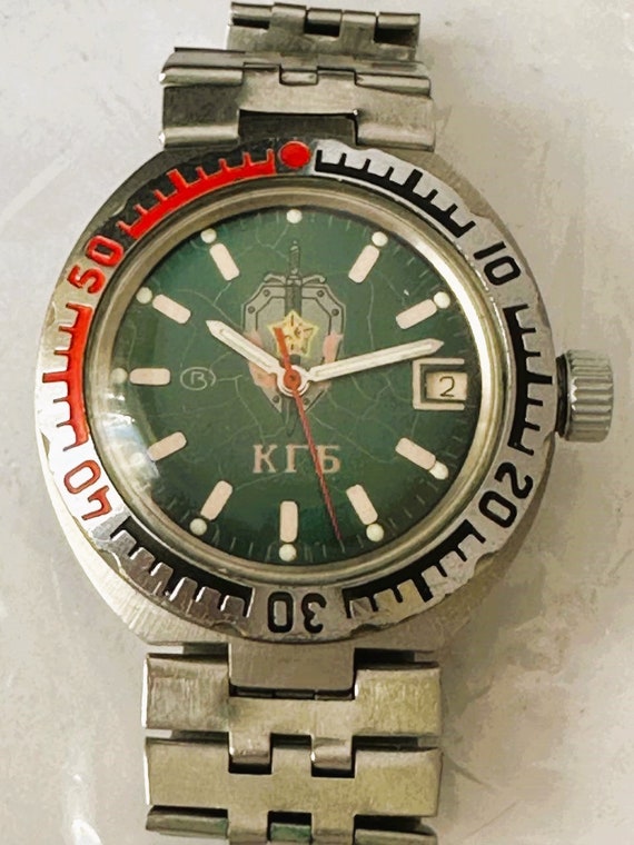 3180-Watch Vostok-WOSTOK- 2416  automatic KgB- AMF